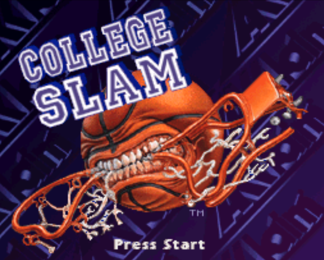 College Slam Title Screen